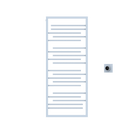 P&Bhusri G22-M-SBL-XM G22 Towel Warmer in Sky Blue