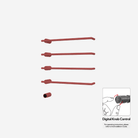 P&Bhusri G26-L-ARD-XY G26 Towel Warmer in Amber Red