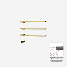 P&Bhusri G26-M-24K-XY G26 Towel Warmer in PVD 24K Gold