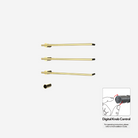 P&Bhusri G26-M-LGD-XY G26 Towel Warmer in PVD Polished Luxury Gold