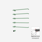 P&Bhusri G26-XL-CGR-XY G26 Towel Warmer in Celadon Green