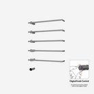 P&Bhusri G26-XL-GML-XY G26 Towel Warmer in PVD Gun Metal