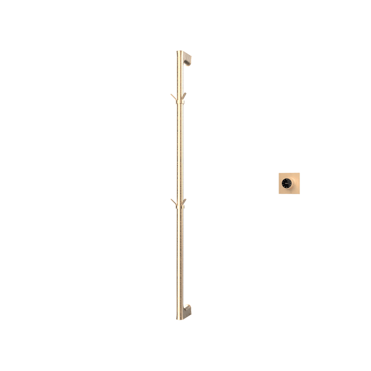 Sèche-serviettes P&Bhusri G27-M-BBZ-XM G27 en bronze brossé PVD