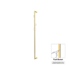P&Bhusri G28-M-BBR-N G28 Towel Warmer in PVD Brushed Brass