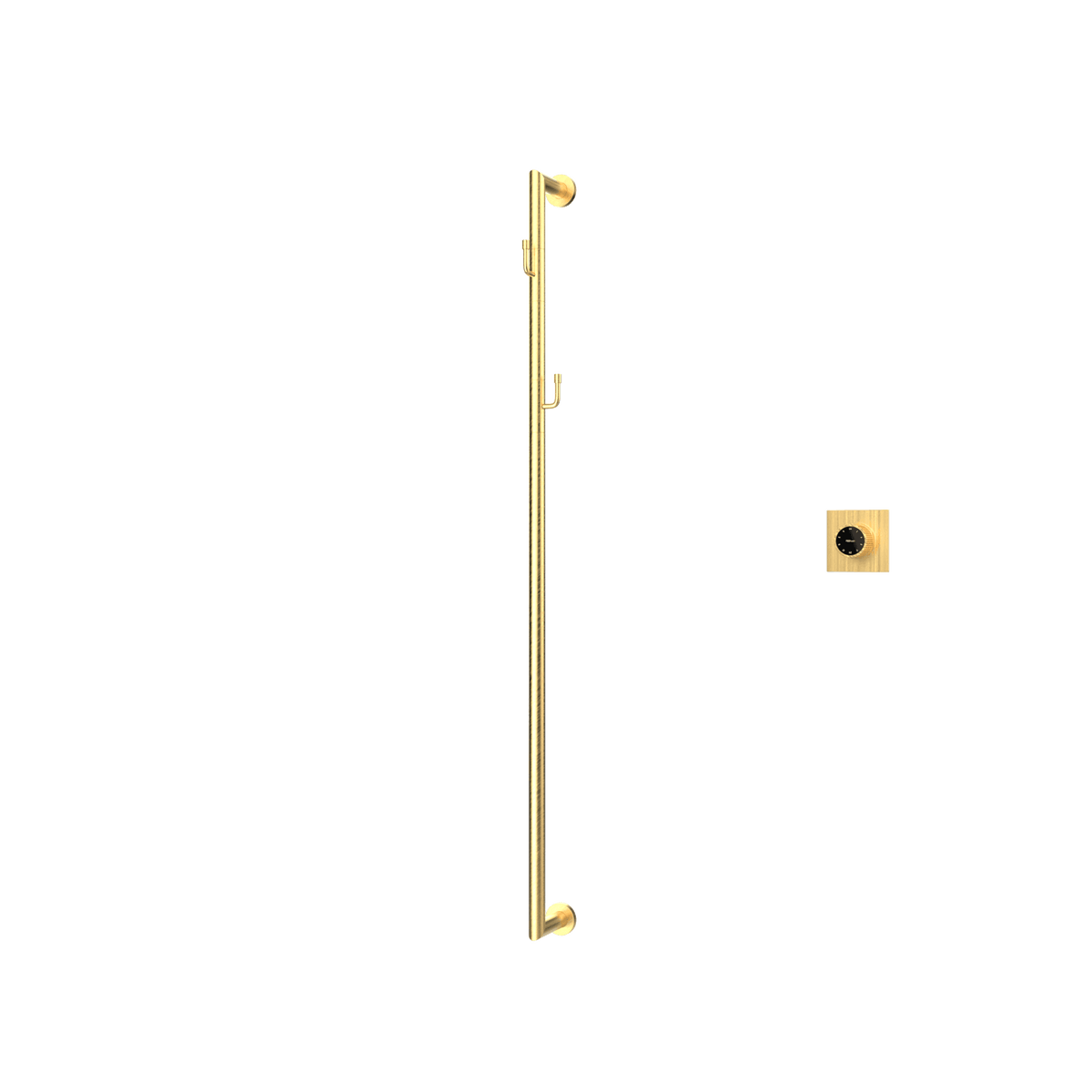 Sèche-serviettes P&Bhusri G28-M-BLG-XM G28 en or brossé luxueux PVD