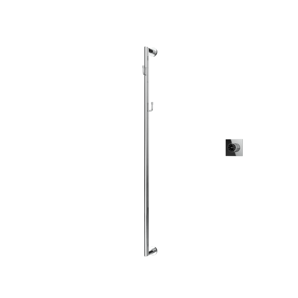 Sèche-serviettes P&Bhusri G28-M-CHR-XM G28 en chrome poli