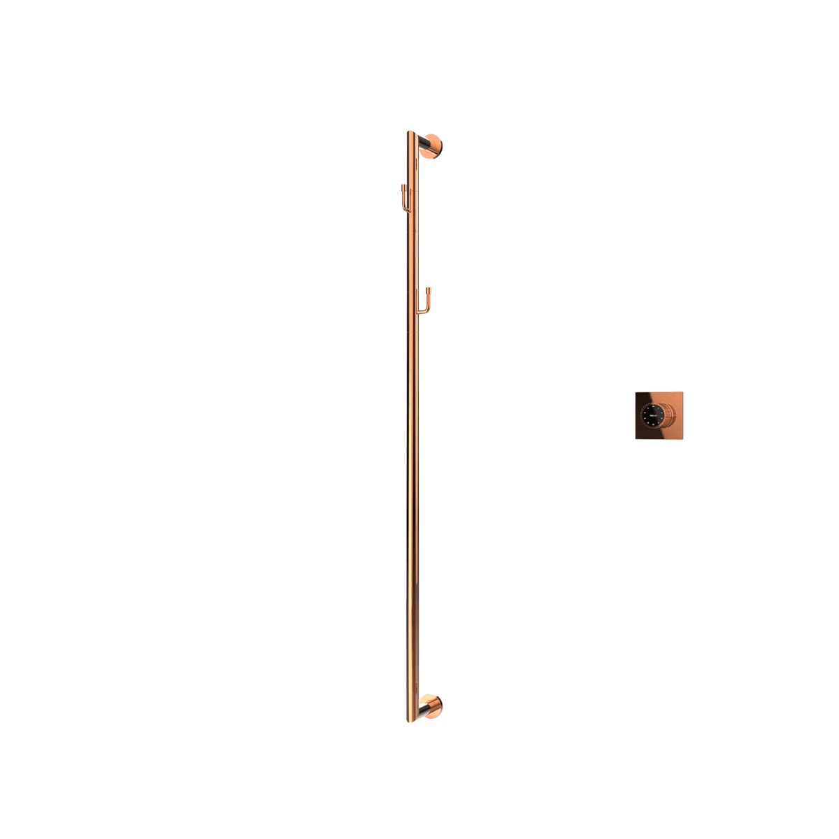 Sèche-serviettes P&Bhusri G28-M-RGD-XM G28 en or rose poli PVD