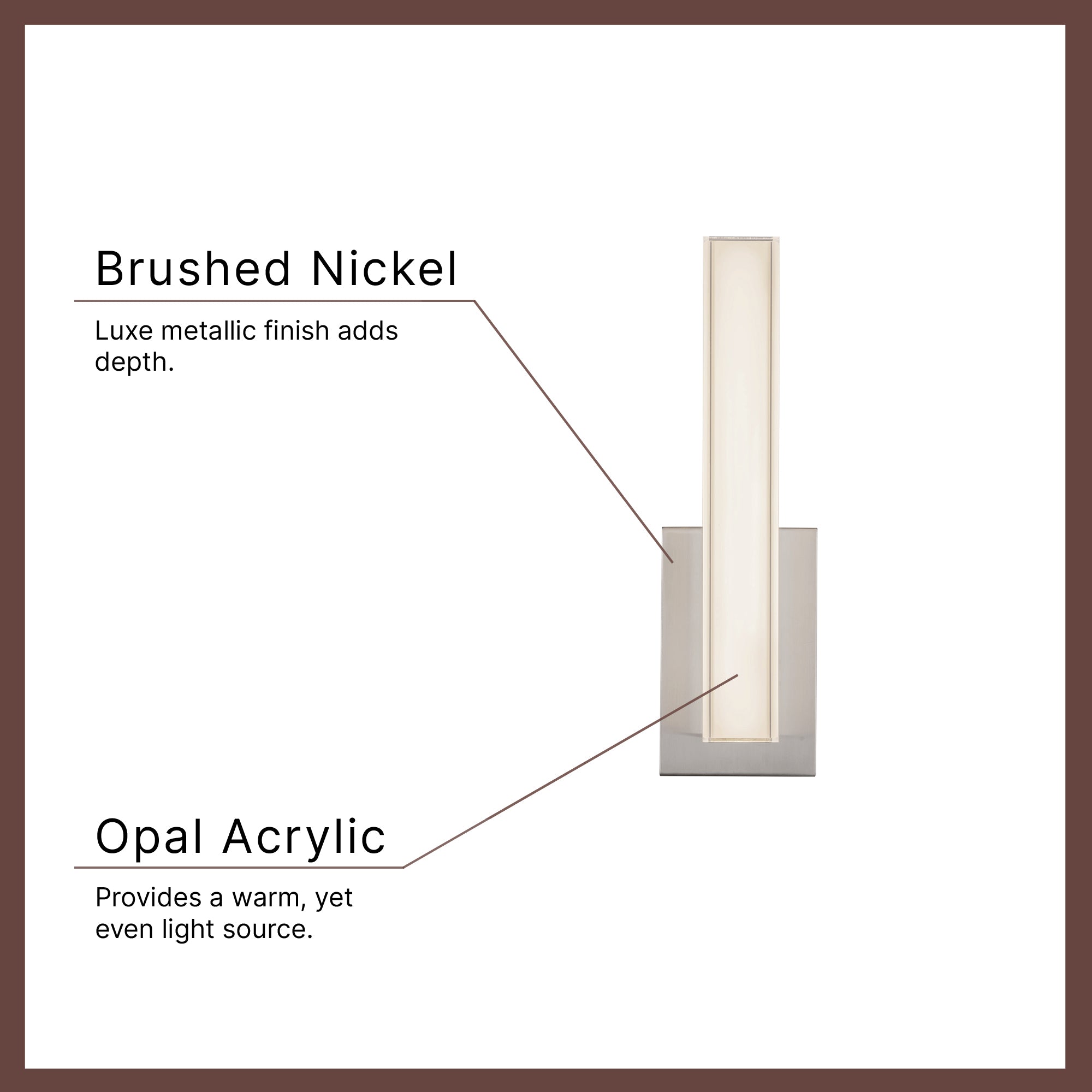 Kuzco Lighting WS14-040 Garland Vanity & Wall Light