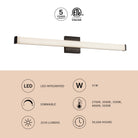 Kuzco Lighting WS36-014 Geri Vanity & Wall Light