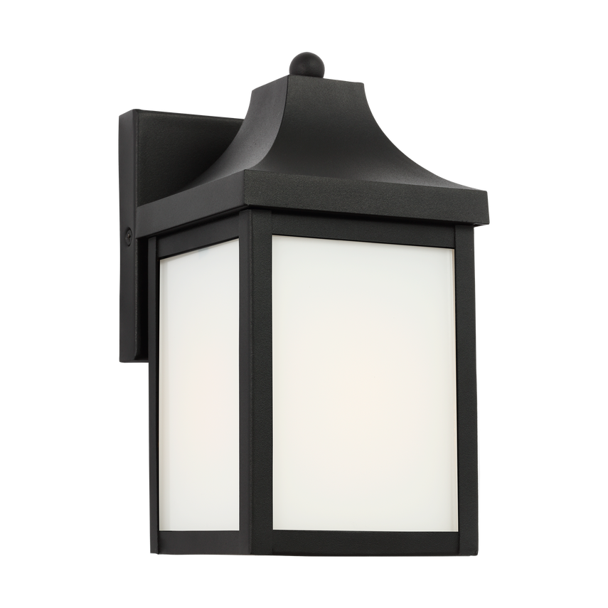 Generation Lighting Canada. - GLO1001TXB - One Light Outdoor Lantern - Saybrook - Textured Black