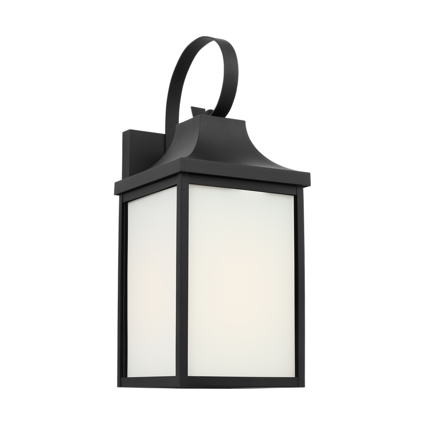 Generation Lighting Canada. - GLO1021TXB - One Light Outdoor Lantern - Saybrook - Textured Black