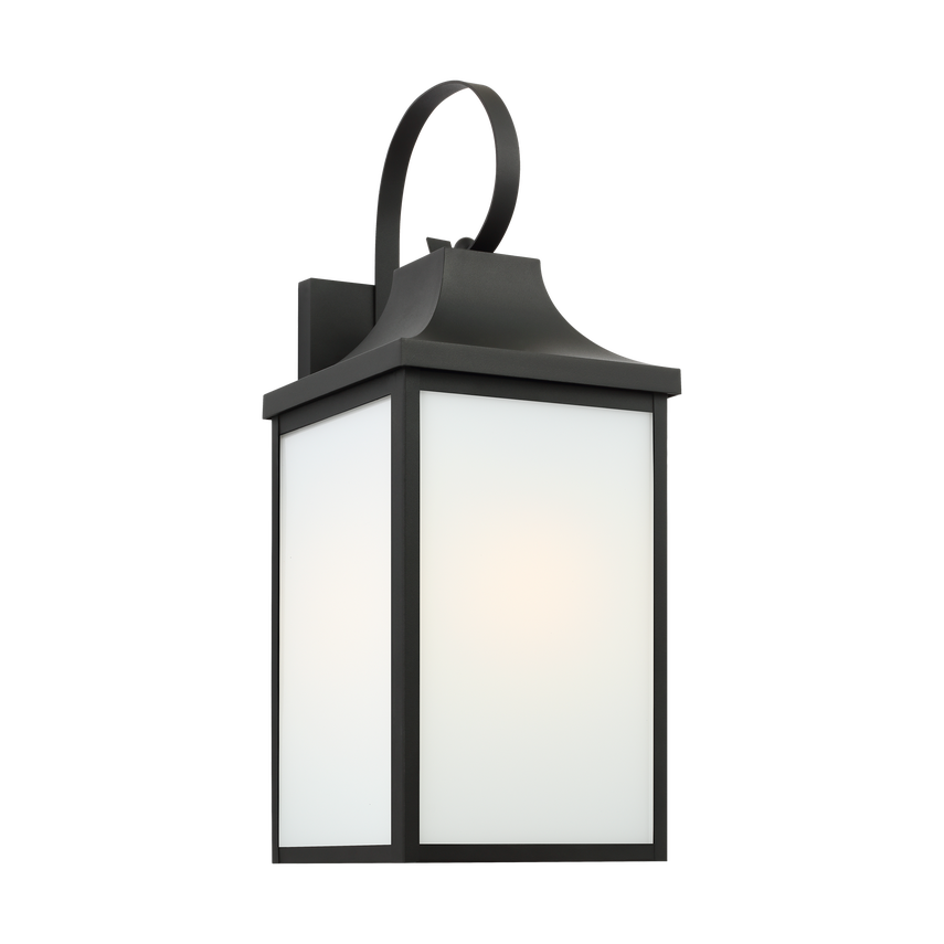 Generation Lighting Canada. - GLO1031TXB - One Light Outdoor Lantern - Saybrook - Textured Black