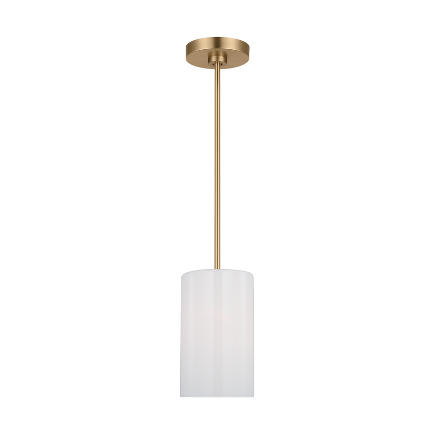 Generation Lighting Canada. - GLP1001SB - One Light Mini Pendant - Rhett - Satin Bronze
