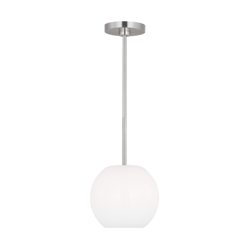 Generation Lighting Canada. - GLP1011BS - One Light Mini Pendant - Rory - Brushed Steel