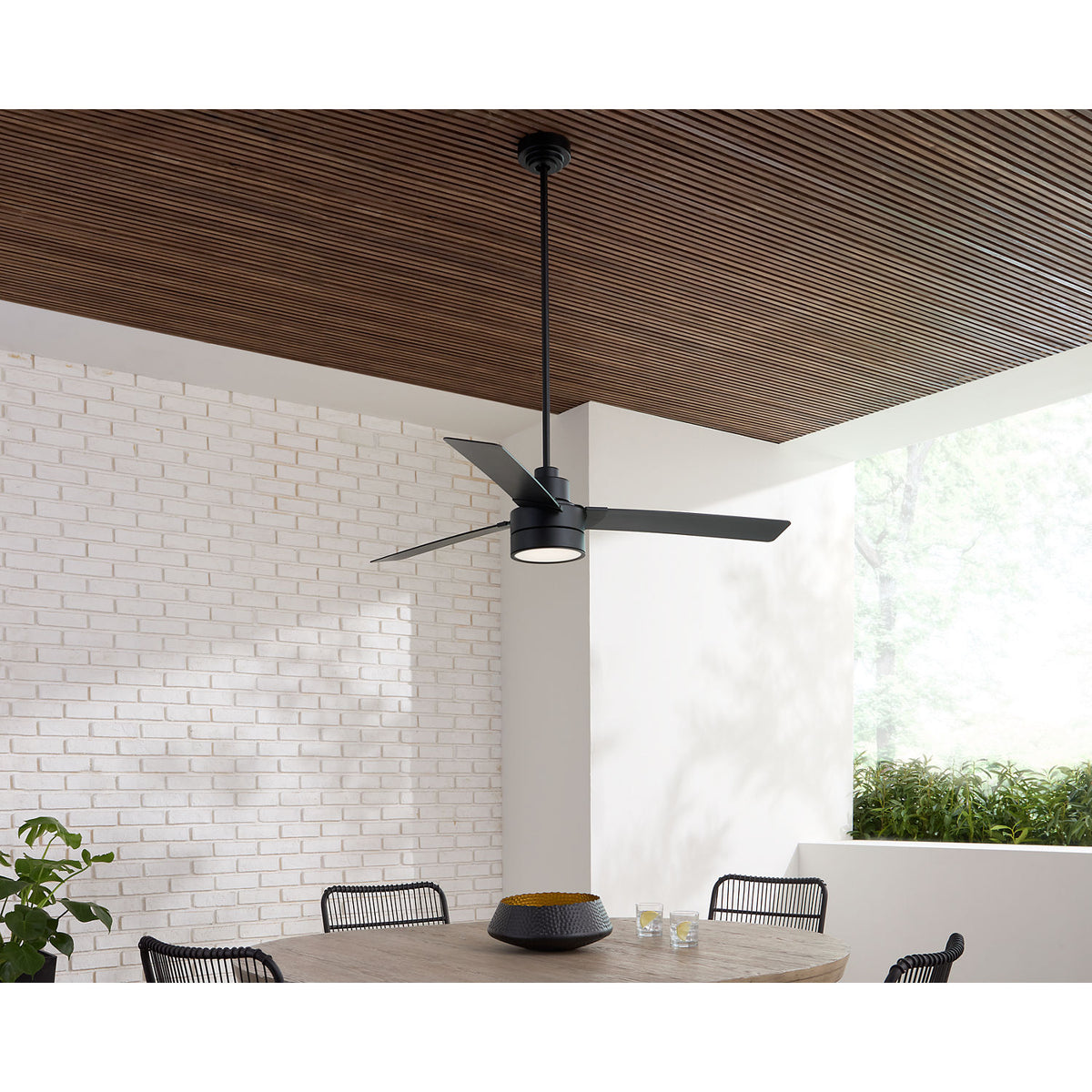 Visual Comfort Fan Collection 3JVR58MBKD Jovie Outdoor 58 LED