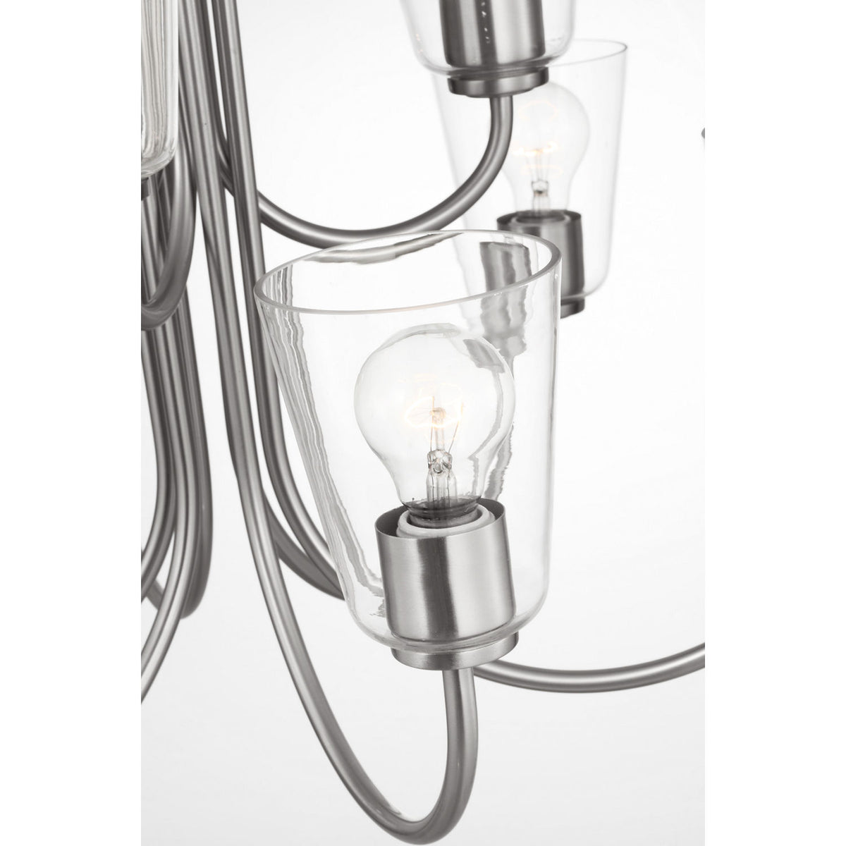 Generation Lighting GLC1169BS Miles Nine Light Chandelier