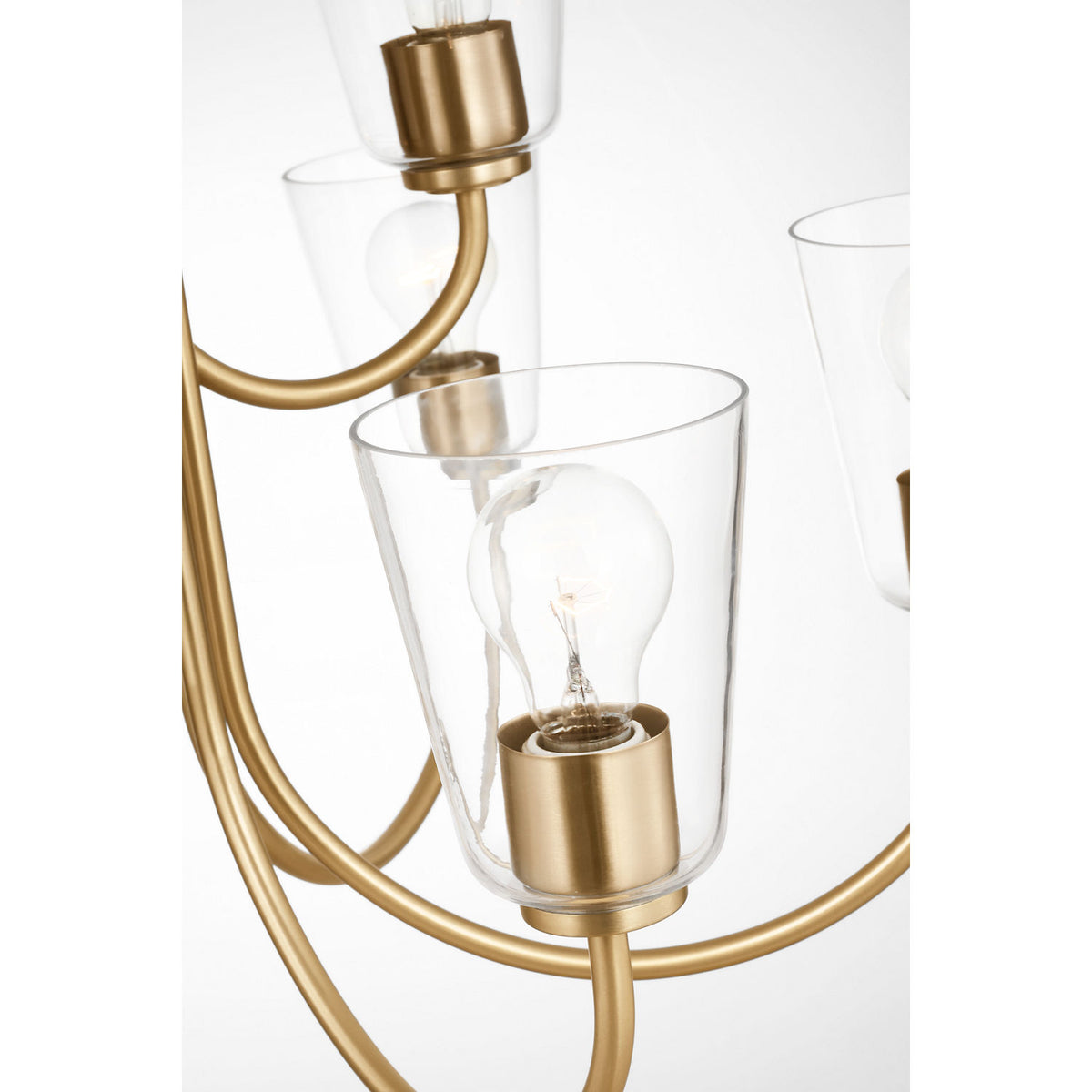 Generation Lighting GLC1169SB Miles Nine Light Chandelier