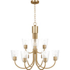Generation Lighting GLC1169SB Miles Nine Light Chandelier