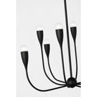 Generation Lighting GLC1218MBK Maya Eight Light Chandelier