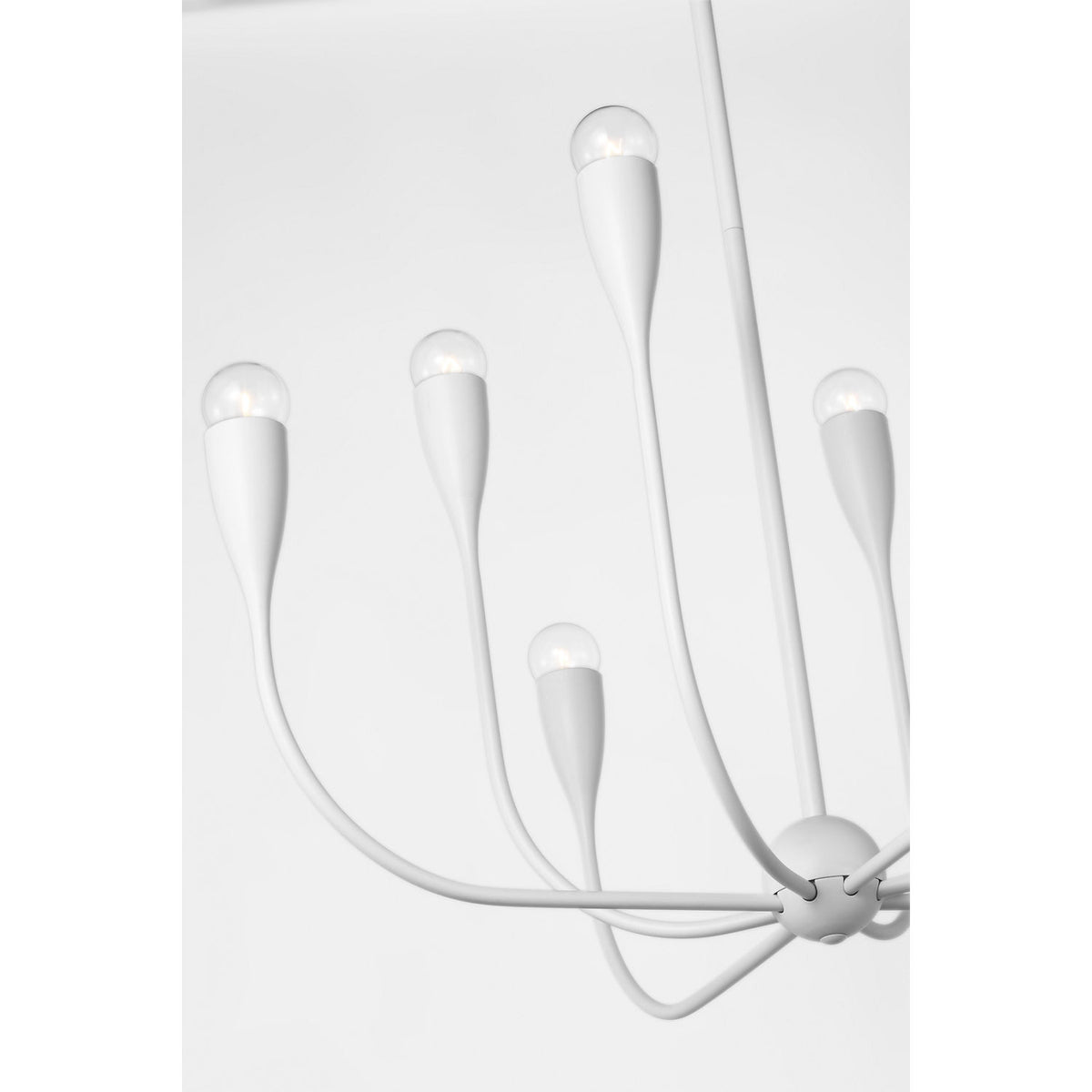 Generation Lighting GLC1218MWT Maya Eight Light Chandelier