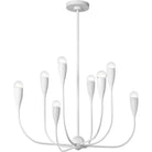 Generation Lighting GLC1218MWT Maya Eight Light Chandelier