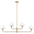 Generation Lighting GLC1244SB Mendota Quatre lampes linéaires Suspendu