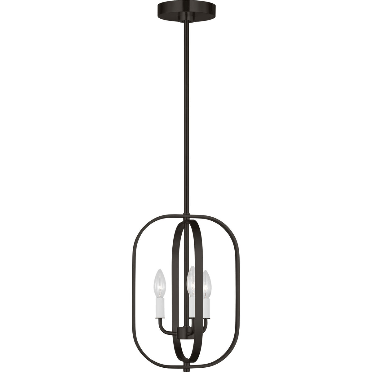 Generation Lighting GLC1293MBK Loretto Small Lantern