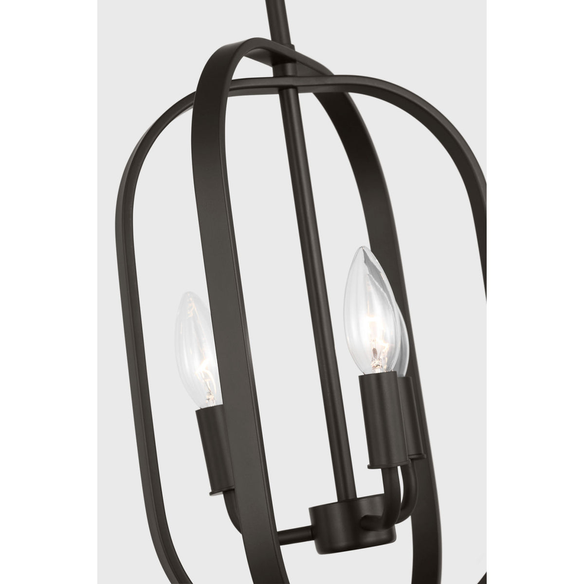 Generation Lighting GLC1293MBK Loretto Small Lantern