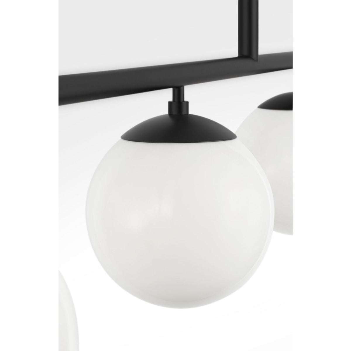 Generation Lighting GLC1814MBK Nube Four Light Linear Chandelier