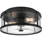 Generation Lighting GLF1732MBK Lumra 13 Flush Mount
