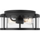Generation Lighting GLF1732MBK Lumra 13 Flush Mount