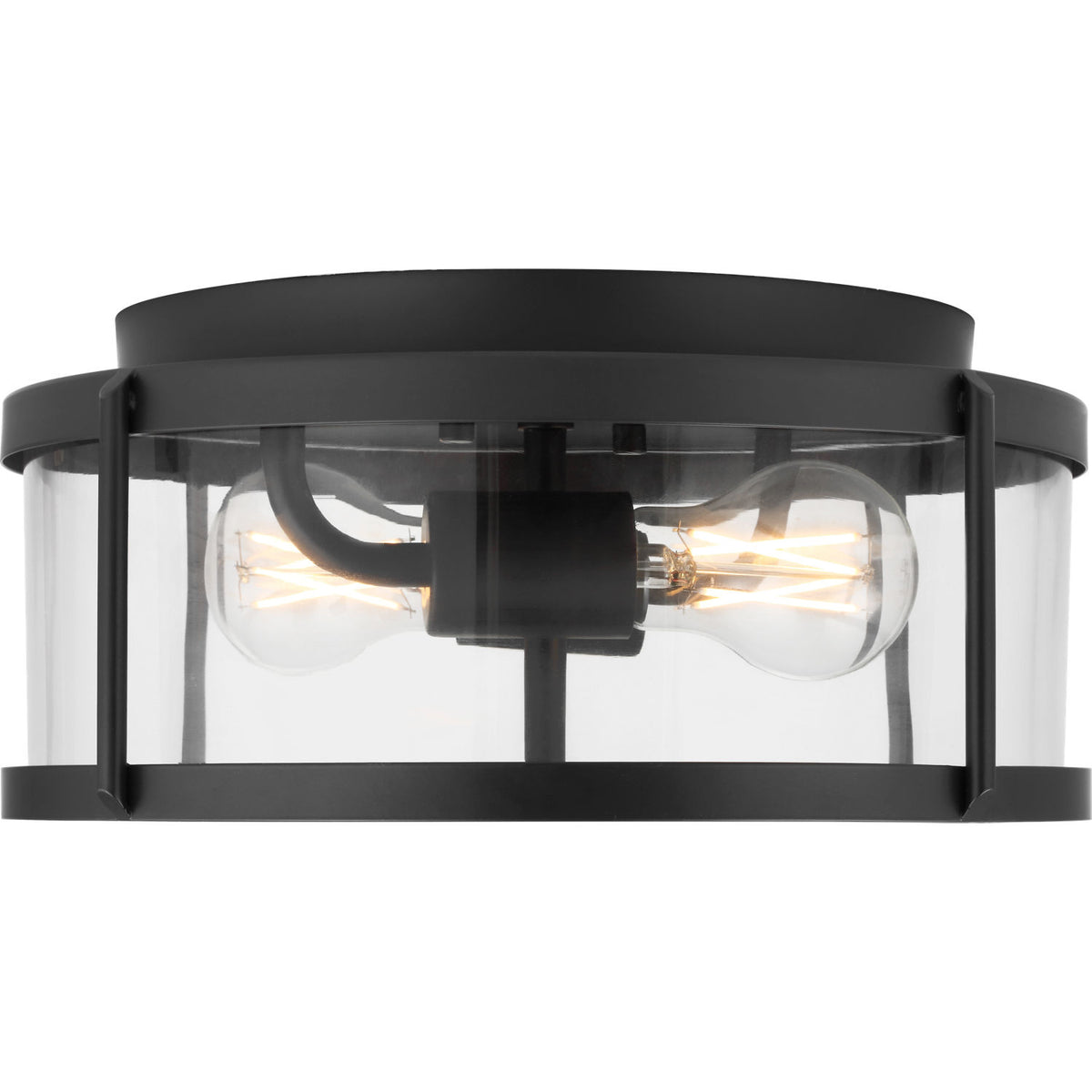 Generation Lighting GLF1732MBK Lumra 13 Flush Mount