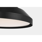 Generation Lighting GLF1981MBK Nevado 12 Led Flush Mount