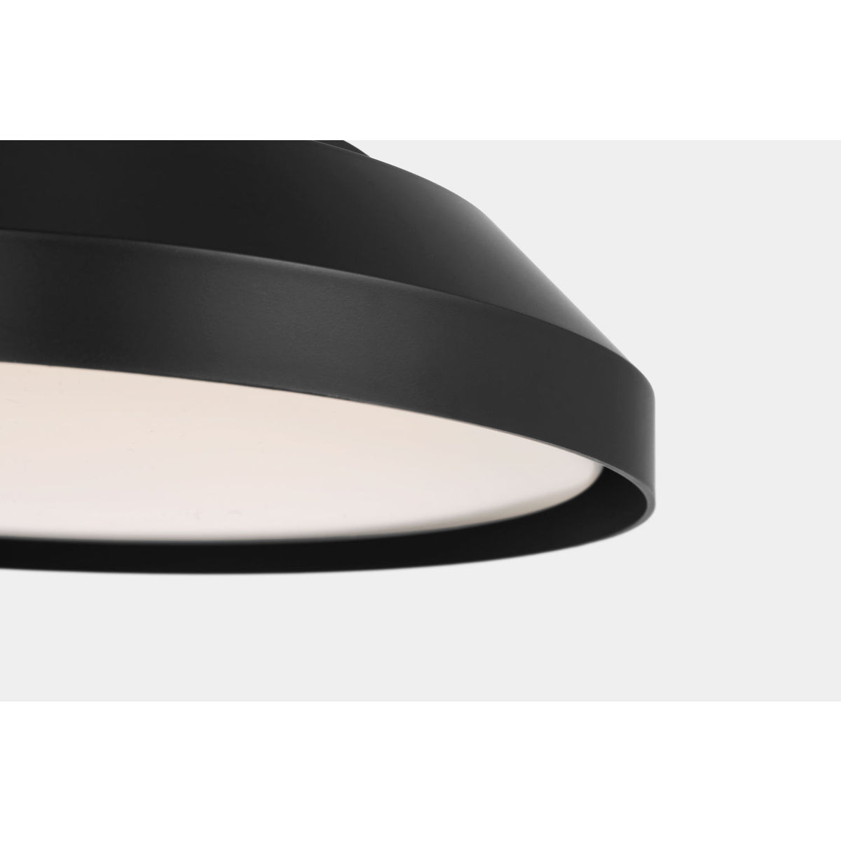 Generation Lighting GLF1981MBK Nevado 12 Led Flush Mount