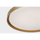 Generation Lighting GLF1981MSB Nevado 12 Led Flush Mount