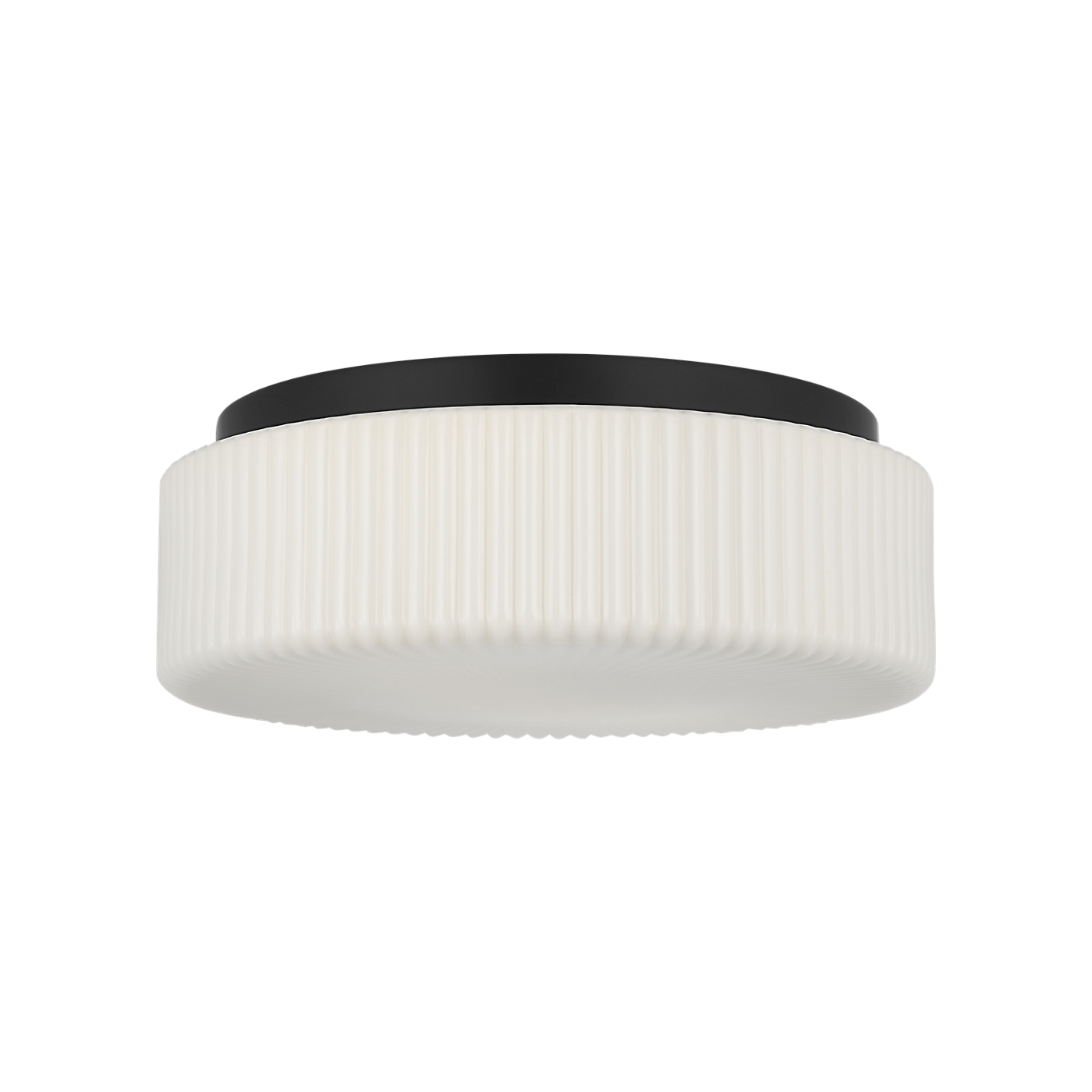 Generation Lighting Canada - GLF1992MBKE - Two Light Flush Mount - Axira - Midnight Black