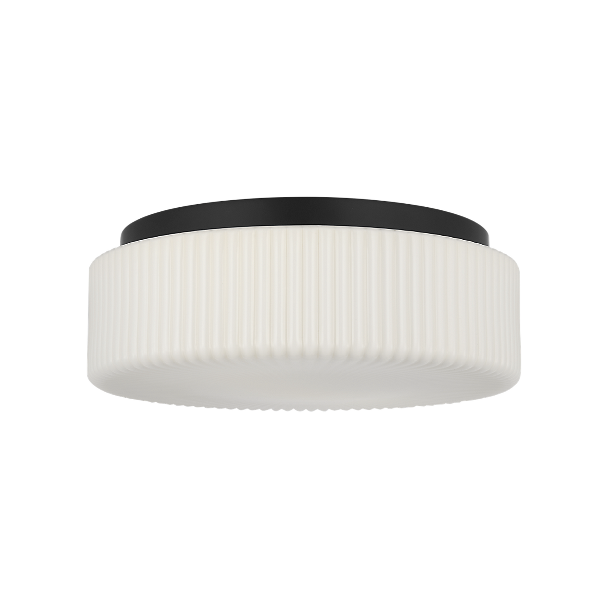 Generation Lighting Canada - GLF1992MBKE - Two Light Flush Mount - Axira - Midnight Black