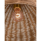 Visual Comfort Studio Collection GLP1071BBS-BRTN Norman Wicker Pendant