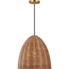 Visual Comfort Studio Collection GLP1071BBS-BRTN Norman Wicker Pendant