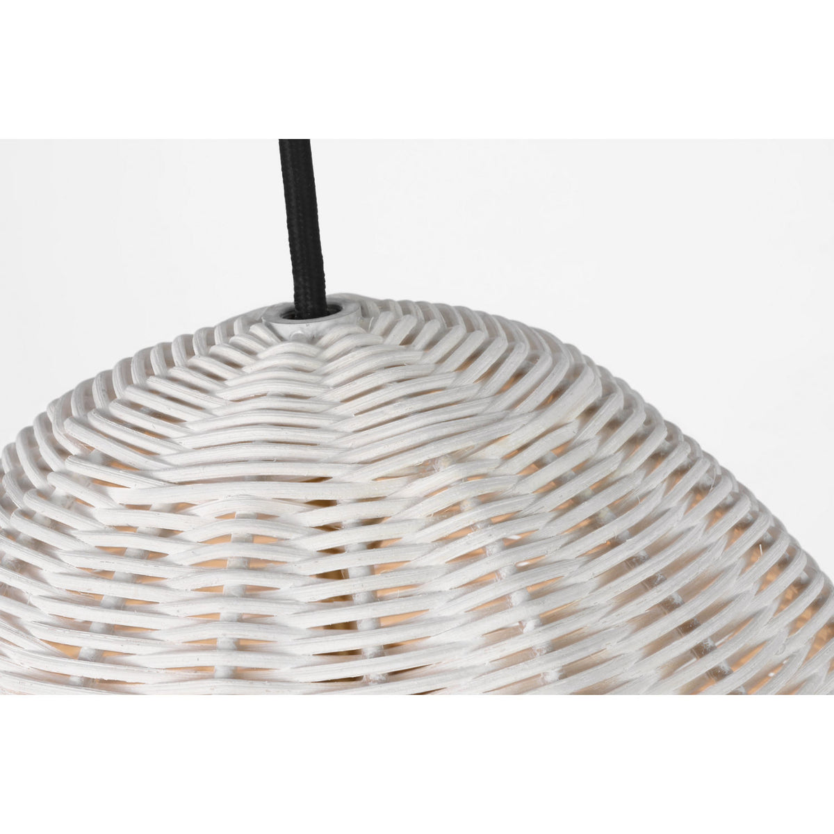 Visual Comfort Studio Collection GLP1071SB-CLW Norman Wicker Pendant