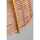 Visual Comfort Studio Collection GLP1081BBS-BRTN Norman Wicker Pendant