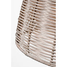 Visual Comfort Studio Collection GLP1081MBK-ASW Norman Wicker Pendant