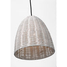 Visual Comfort Studio Collection GLP1081SB-CLW Norman Wicker Pendant