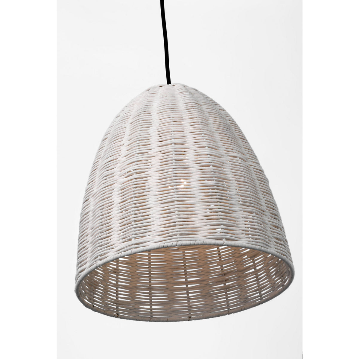 Visual Comfort Studio Collection GLP1081SB-CLW Norman Wicker Pendant