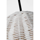 Visual Comfort Studio Collection GLP1081SB-CLW Norman Wicker Pendant