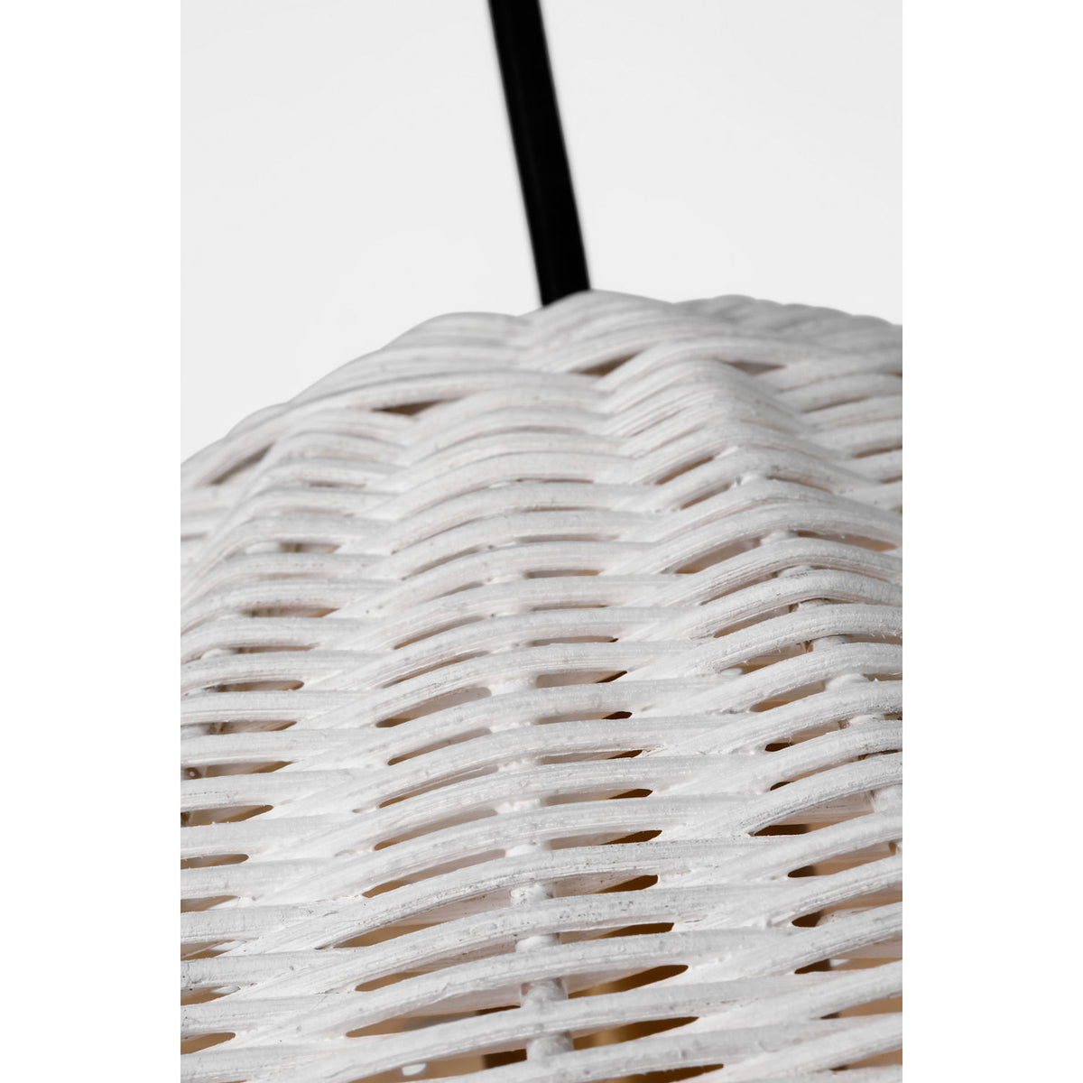 Visual Comfort Studio Collection GLP1081SB-CLW Norman Wicker Pendant