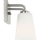 Projecteur de salle de bain à deux lumières Generation Lighting GLV1052BS Miles, modèle Miles.