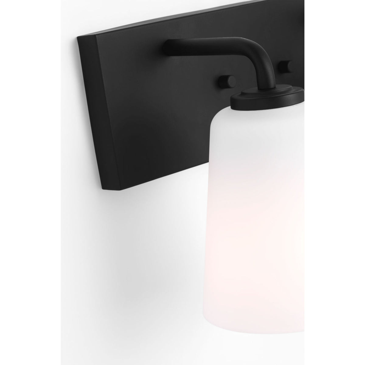 Projecteur de salle de bain à deux lumières Generation Lighting GLV1052MBK Miles Two Light Bath