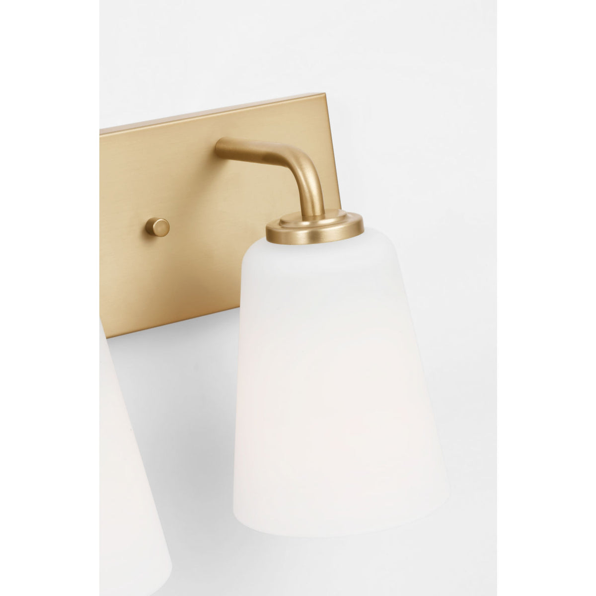 Projecteur de salle de bain Generation Lighting GLV1052SB Miles à deux lumières