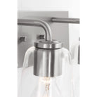 Projecteur de salle de bain à deux lumières Generation Lighting GLV1062BS Miles, modèle Miles.
